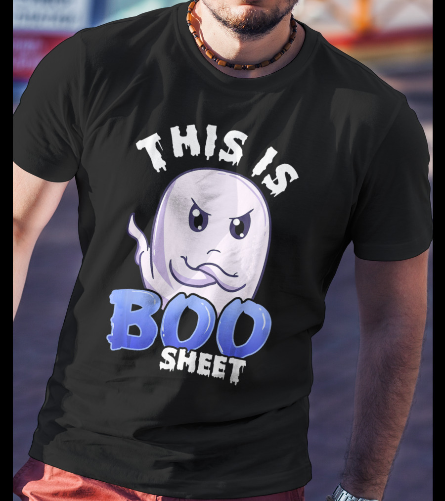 This Is Boo Sheet Ghost Face Boo Sheet T-Shirt