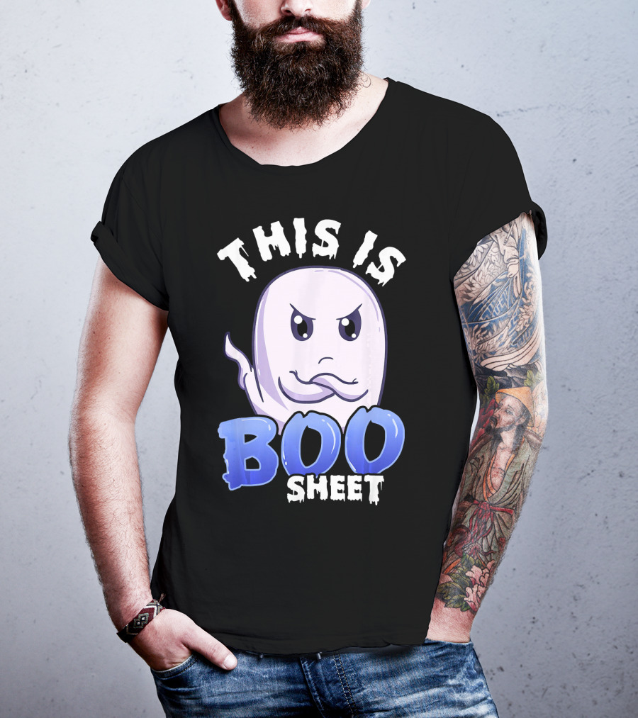 This Is Boo Sheet Ghost Face Boo Sheet T-Shirt