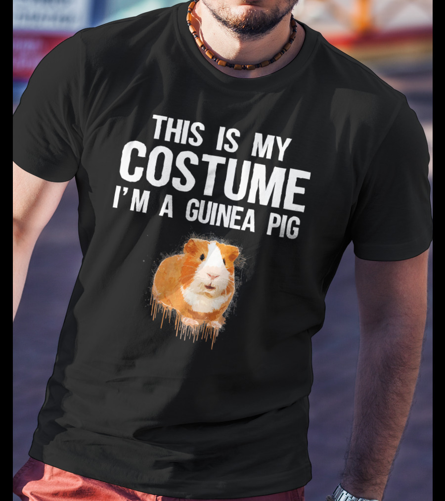 This Is My Costume I'm A Guinea Pig T-Shirt