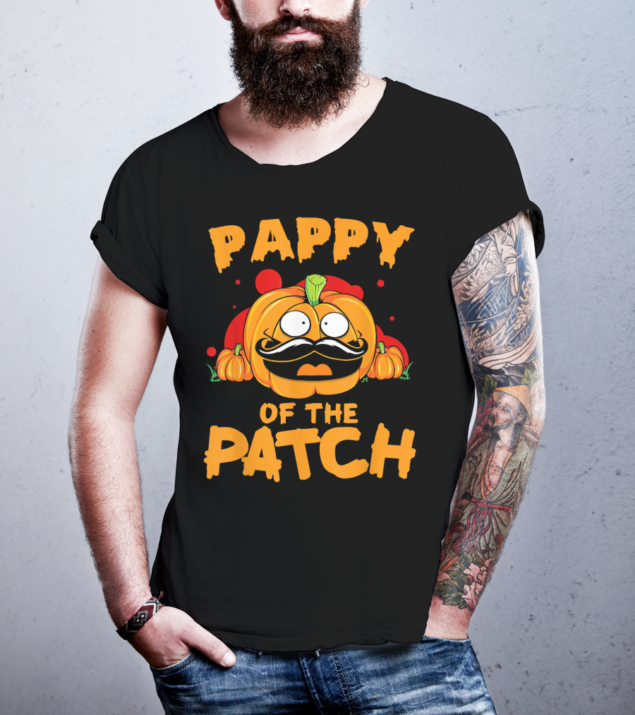 Pappy Of The Patch Pumpkin Family Fun Mens T-Shirt