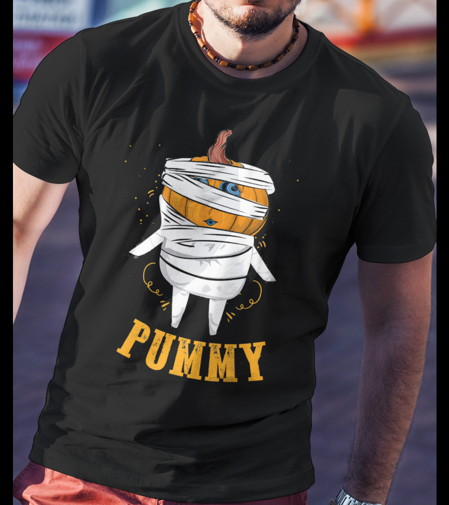 Funny Mummy Pumpkin Pummy T-Shirt