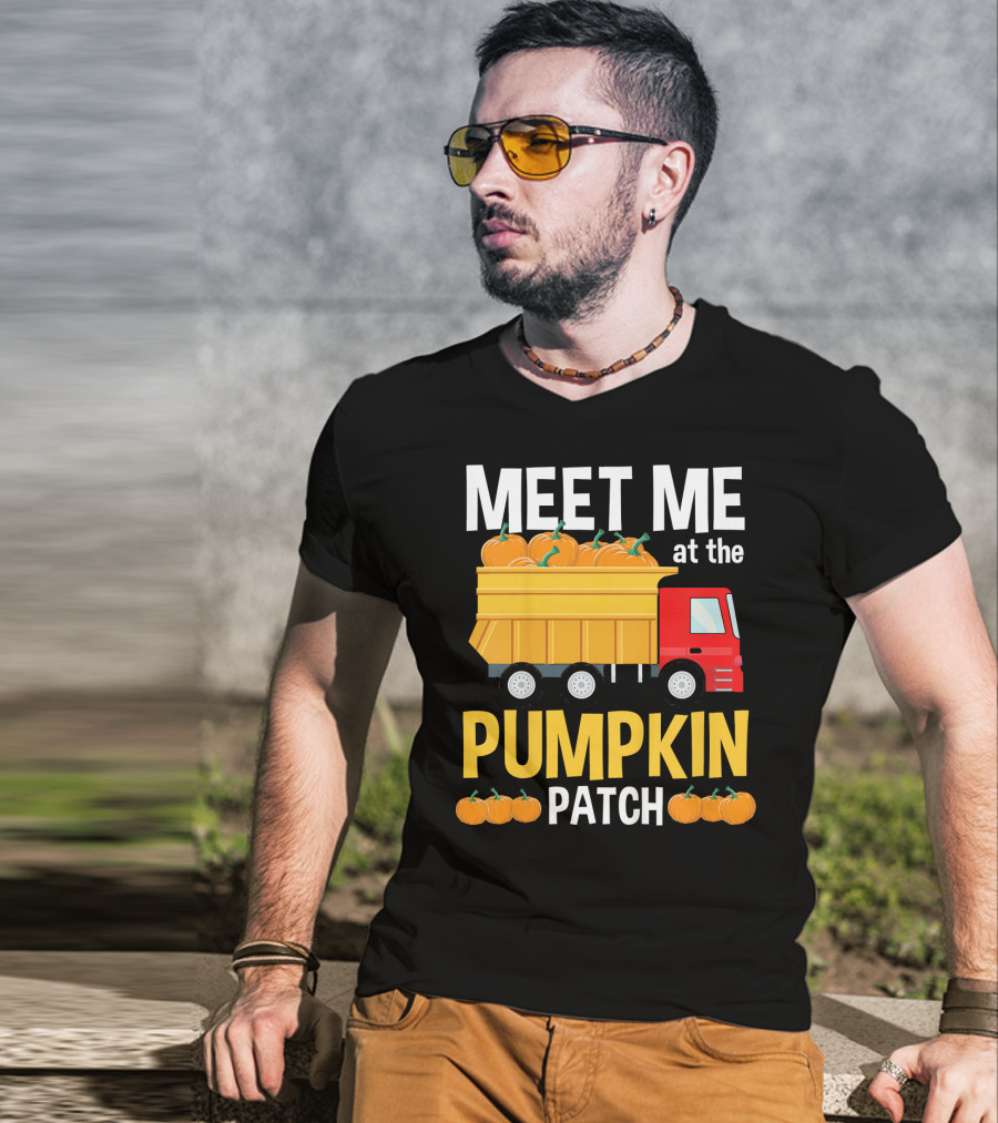 MEET ME AT THE PUMPKIN PATCH Toddler Thanksgiving Shirts Kids T-Shirt
