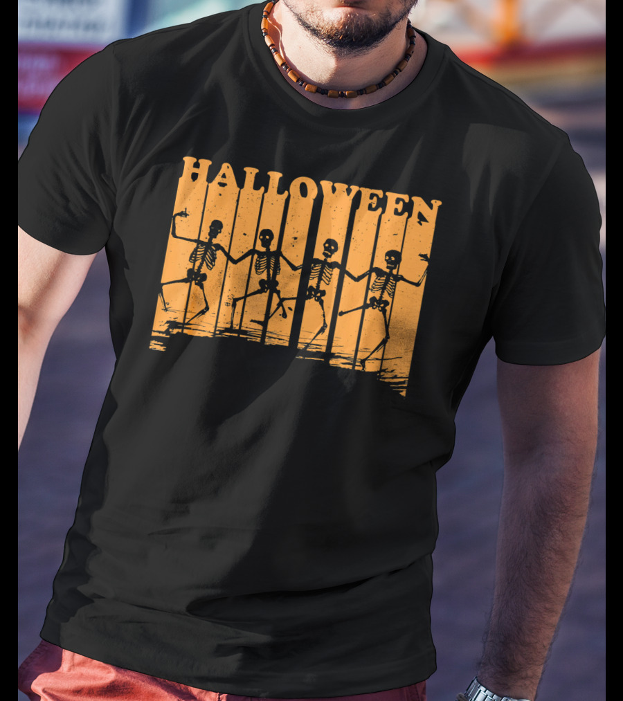 Halloween Dancing Skeletons T-Shirt