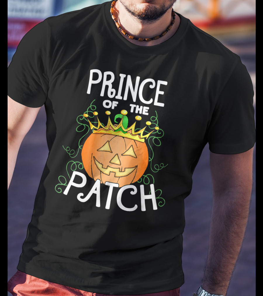 Prince Of The Patch Halloween Pumpkin T-Shirt