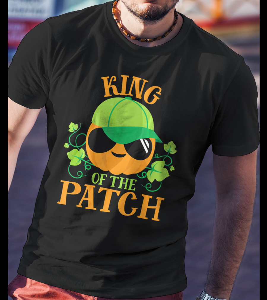 King Of The Patch Pumpkin Matching Famil T-Shirt