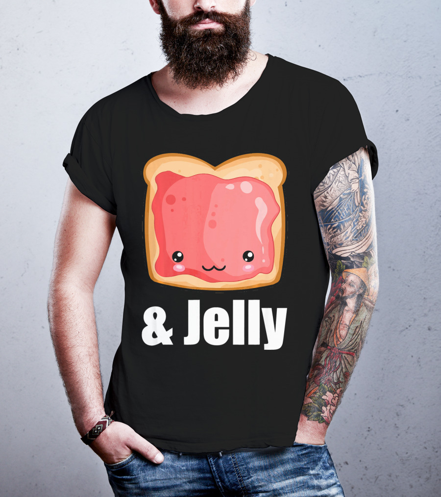 Kawaii Jelly Toast Cute Cartoon PB&J Matchi T-Shirt