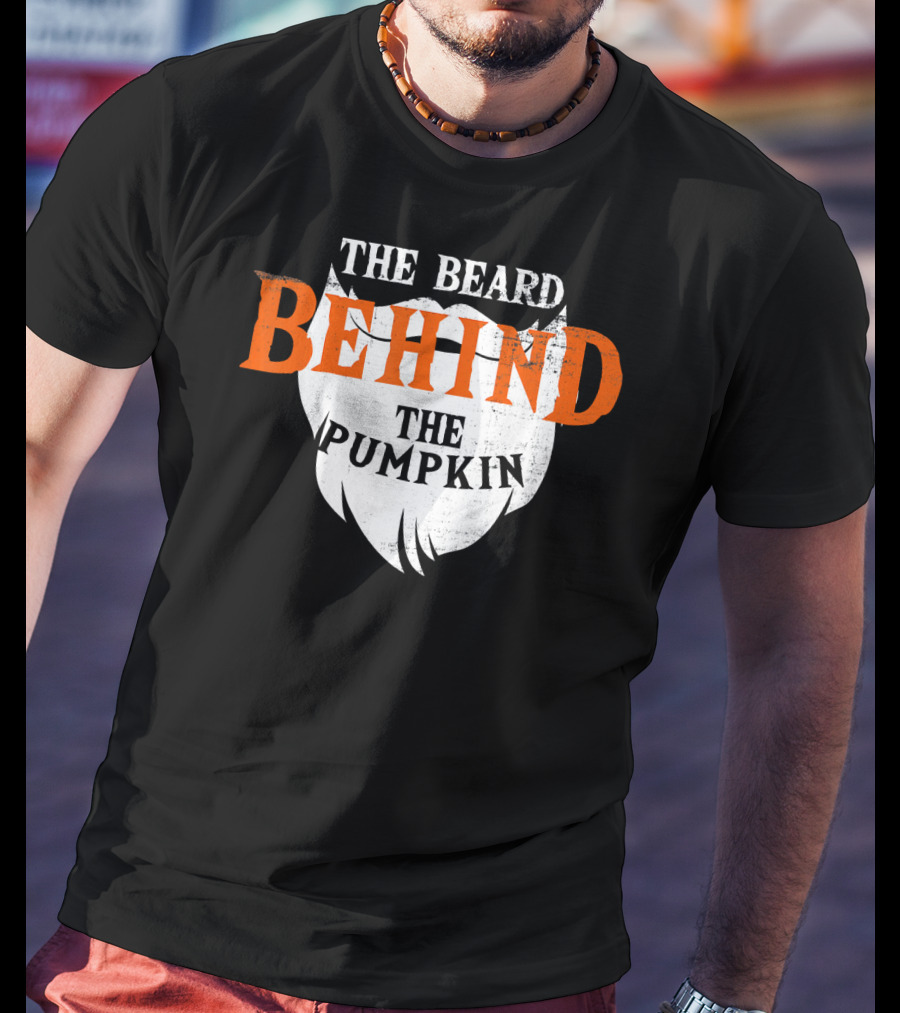 The Beard Behind The Pumpkin T-Shirt