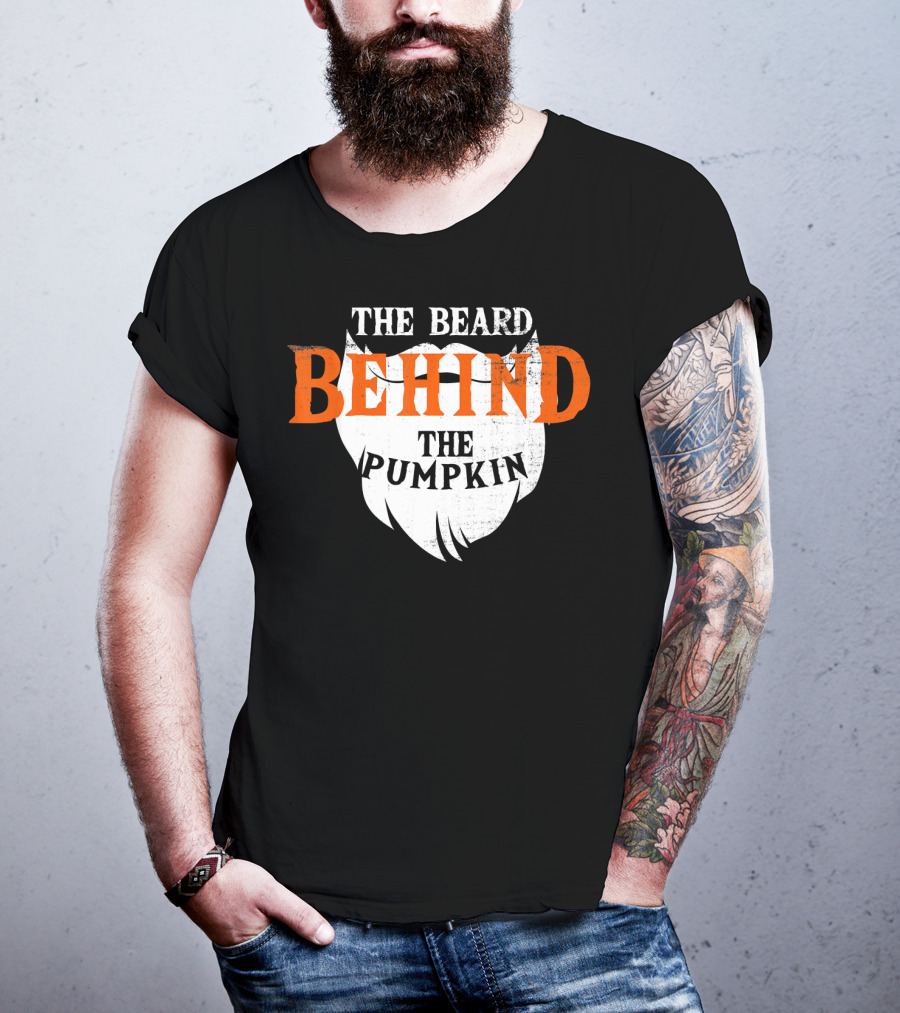 The Beard Behind The Pumpkin T-Shirt