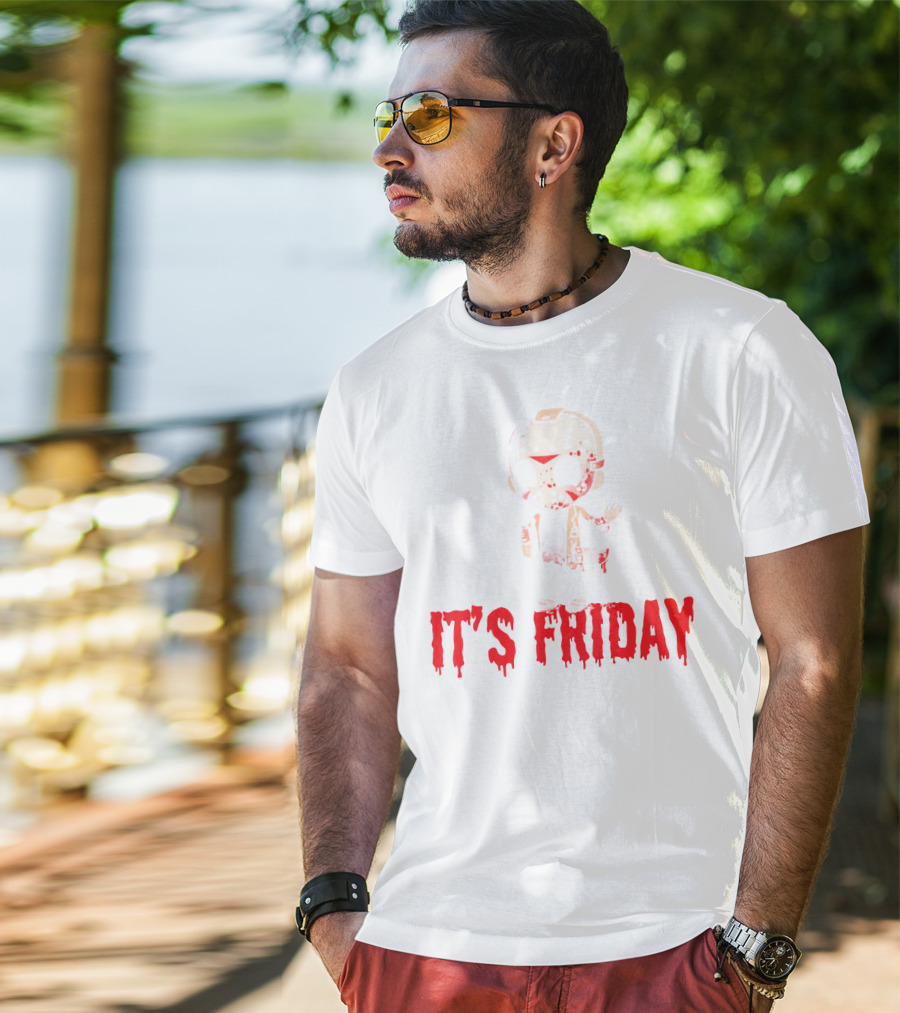 It's Friday Funny Halloween Horror T-Shirt