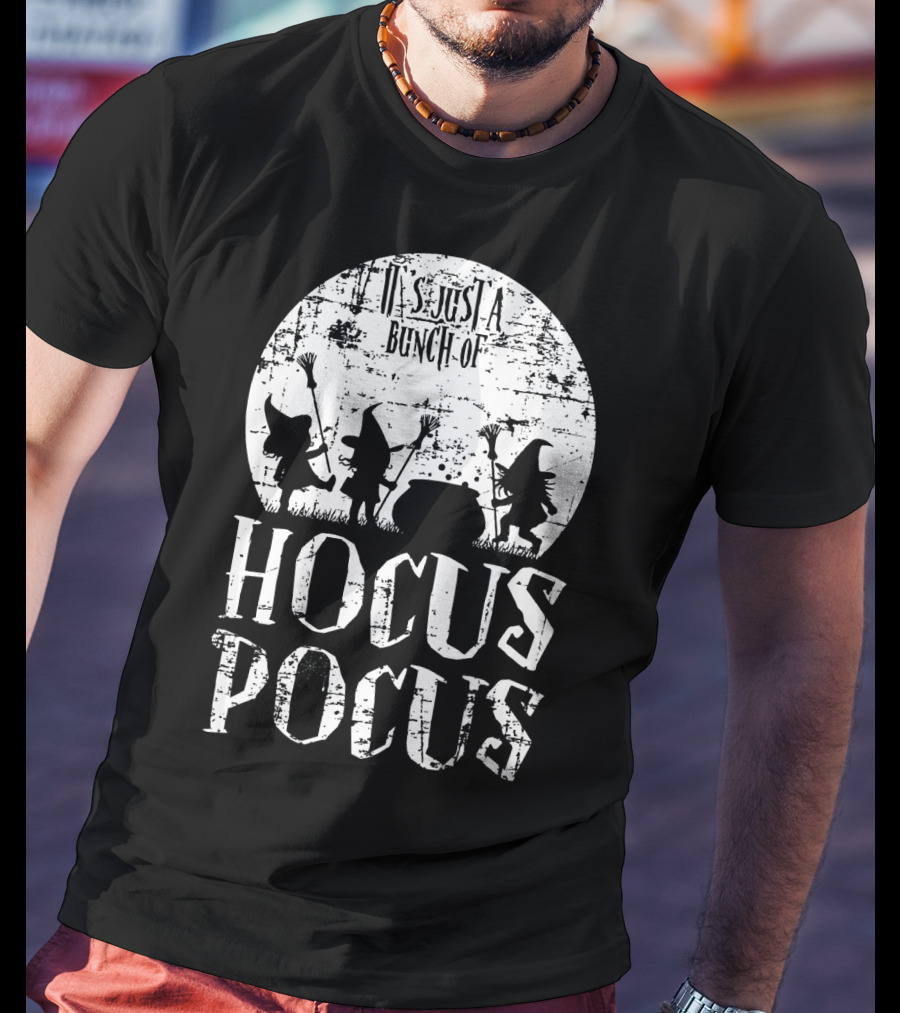 It's Just A Bunch Of Hocus Pocus Silhouette Trio T-Shirt