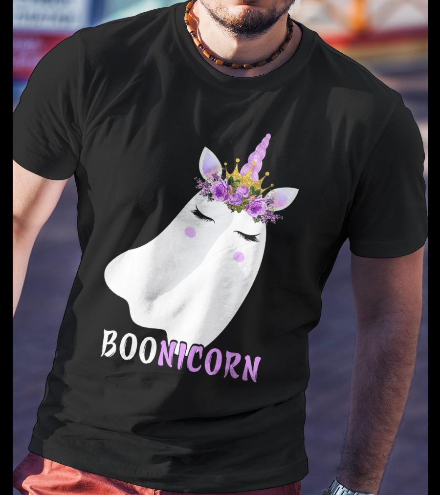 Boonicorn Unicorn Halloween T-Shirt