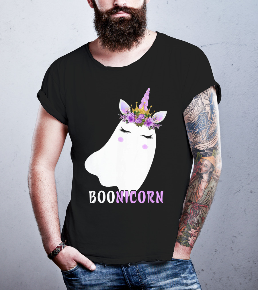 Boonicorn Unicorn Halloween T-Shirt