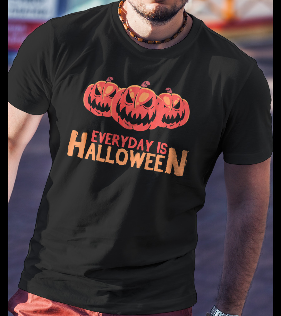Everyday Is Halloween Scary Pumpkins T-Shirt