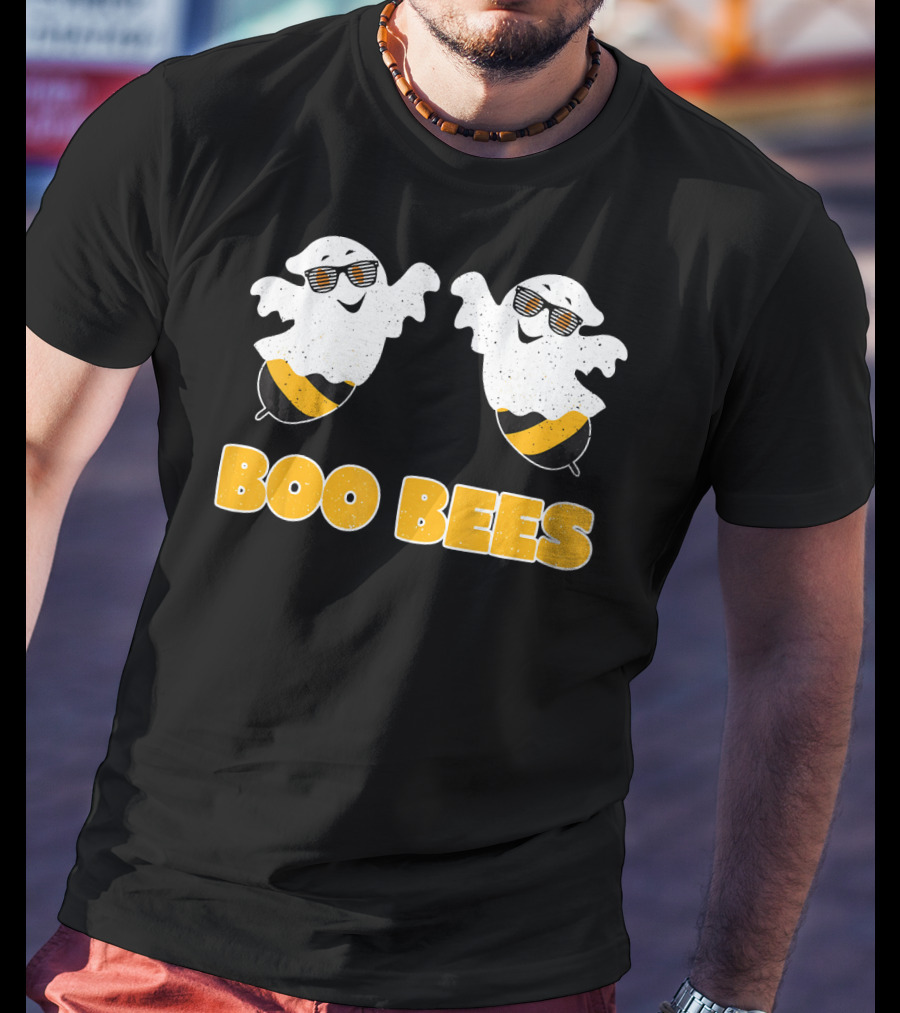 Boo Bees Ghosts With Sunglasses Matching T-Shirt
