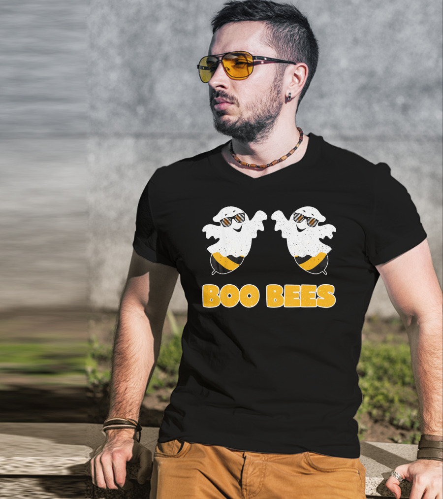 Boo Bees Ghosts With Sunglasses Matching T-Shirt