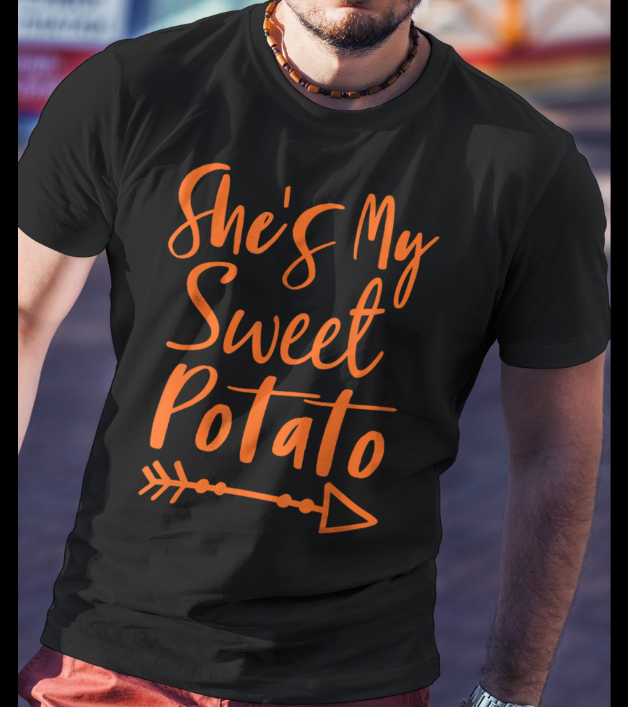 She's My Sweet Potato Halloween T-Shirt