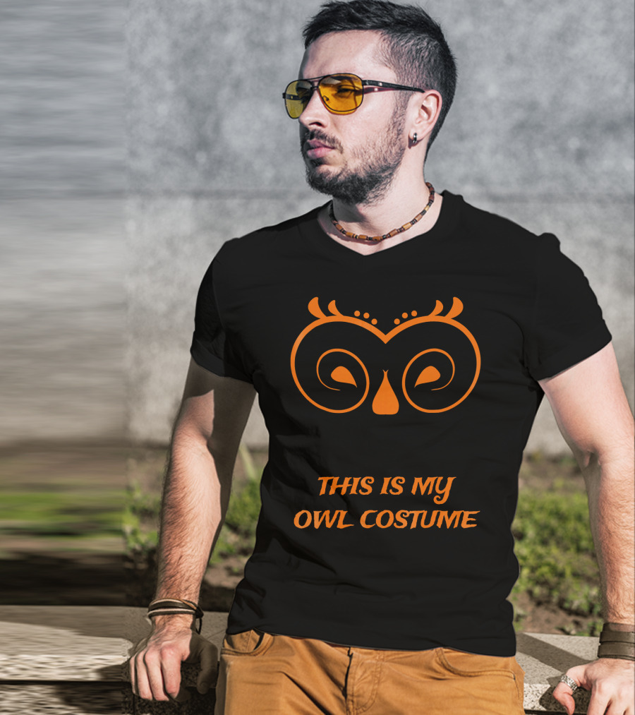 This Is My Owl Costume Halloween Owl Perfect Costume T-Shirt