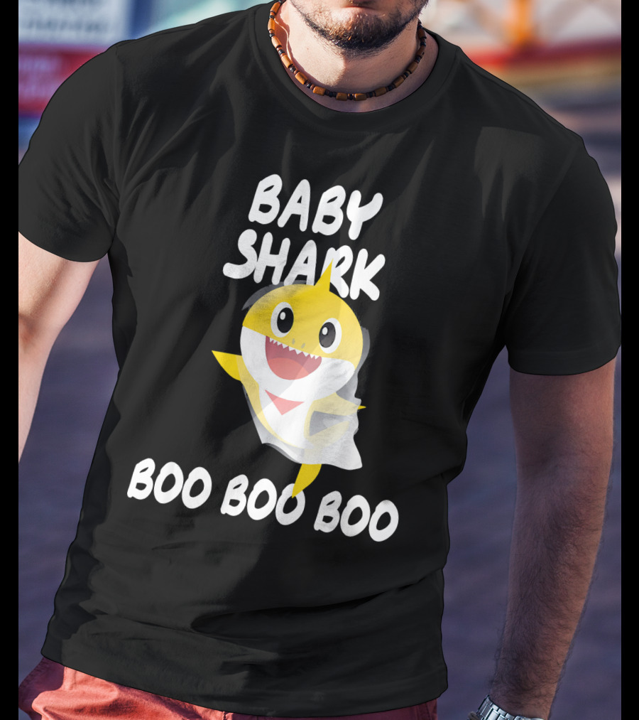 Baby Shark Halloween Boo Boo Boo T-Shirt