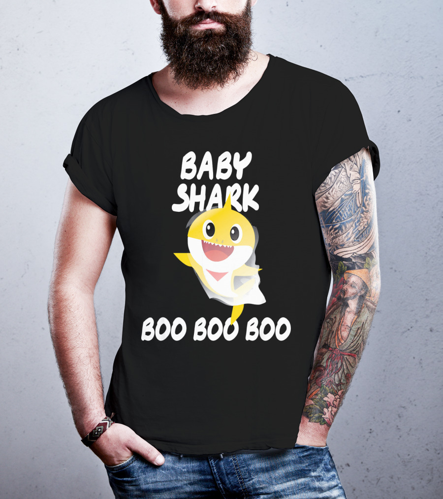 Baby Shark Halloween Boo Boo Boo T-Shirt