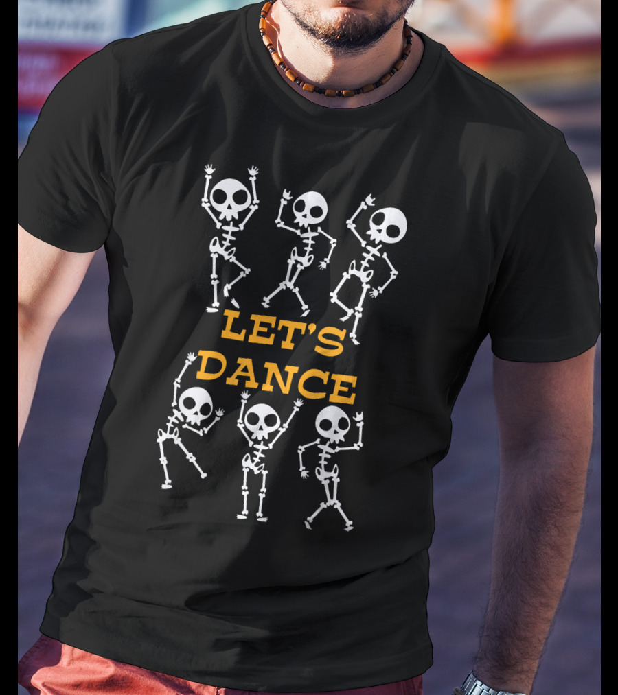 Let's Dance Ghost Skeletons T-Shirt