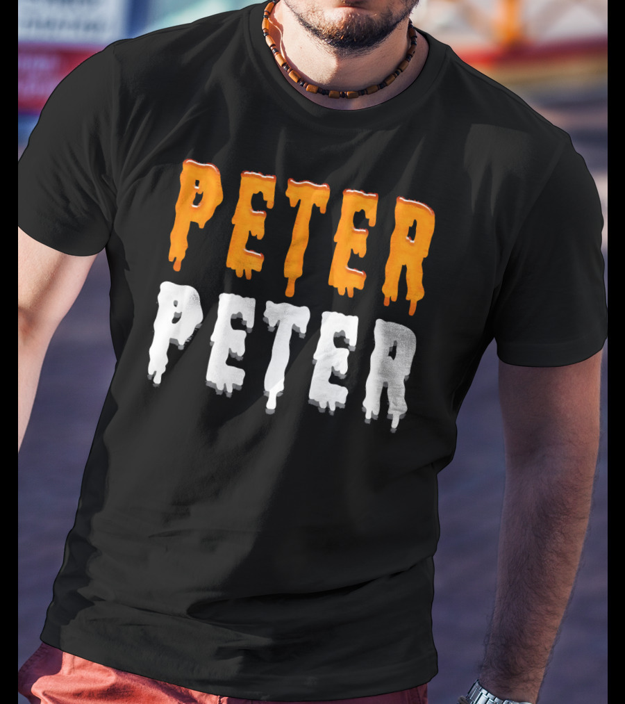 Peter Peter Halloween Pumpkin Drip Costume T-Shirt