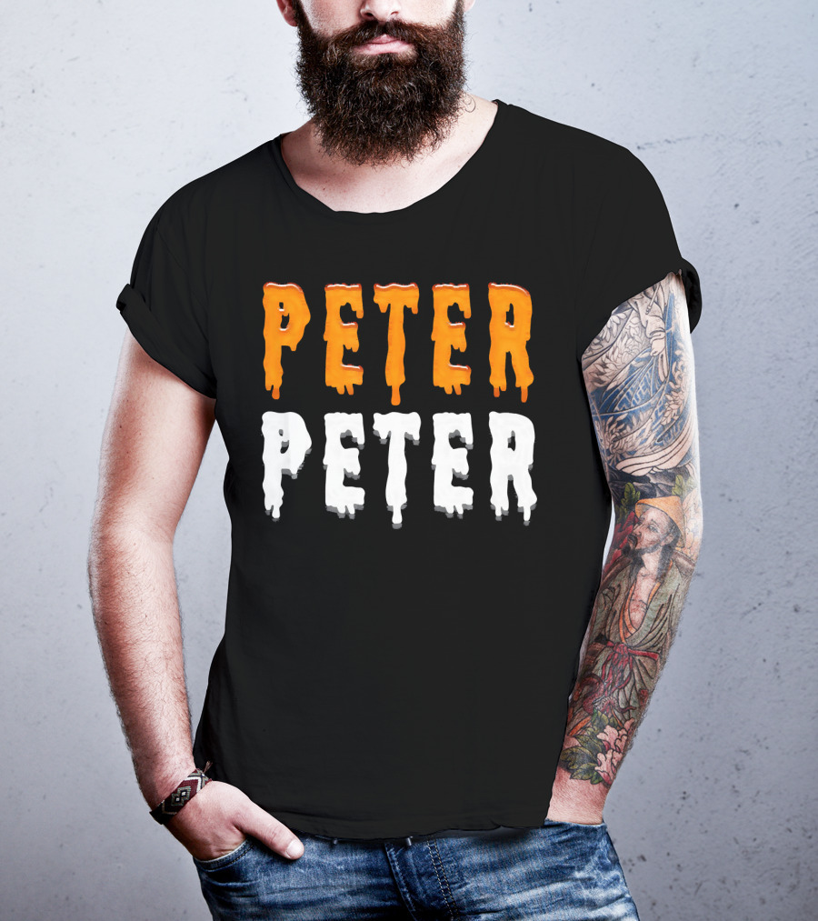 Peter Peter Halloween Pumpkin Drip Costume T-Shirt