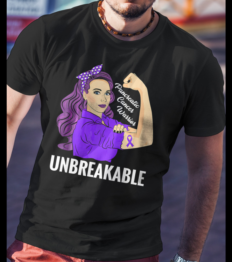 Unbreakable Pancreatic Cancer Warriors T-Shirt