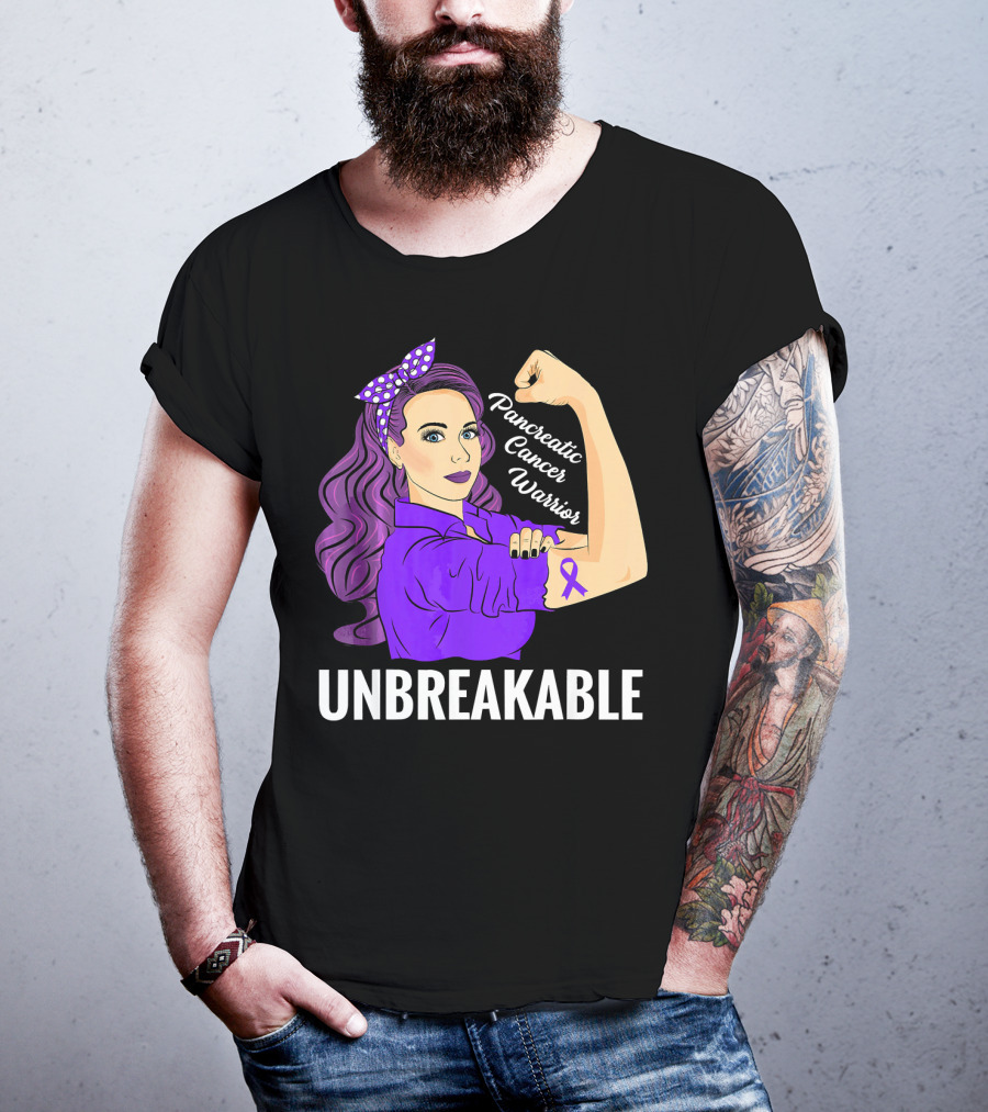 Unbreakable Pancreatic Cancer Warriors T-Shirt