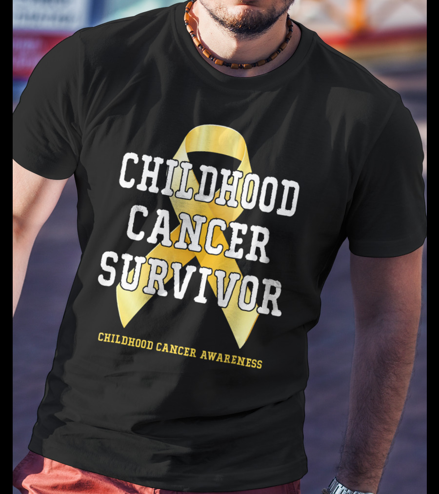 Childhood Cancer Survivor Childhood Cancer Awareness T-Shirt