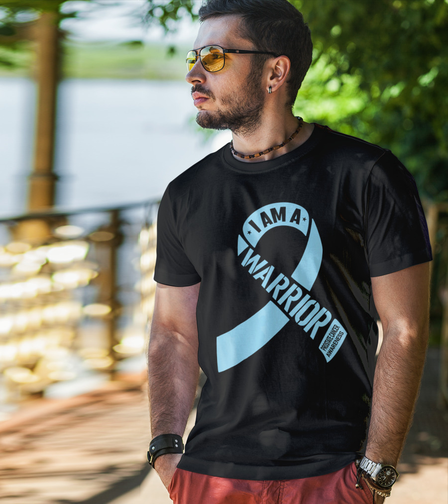I Am A Warrior Prostate Cancer Awareness T-Shirt