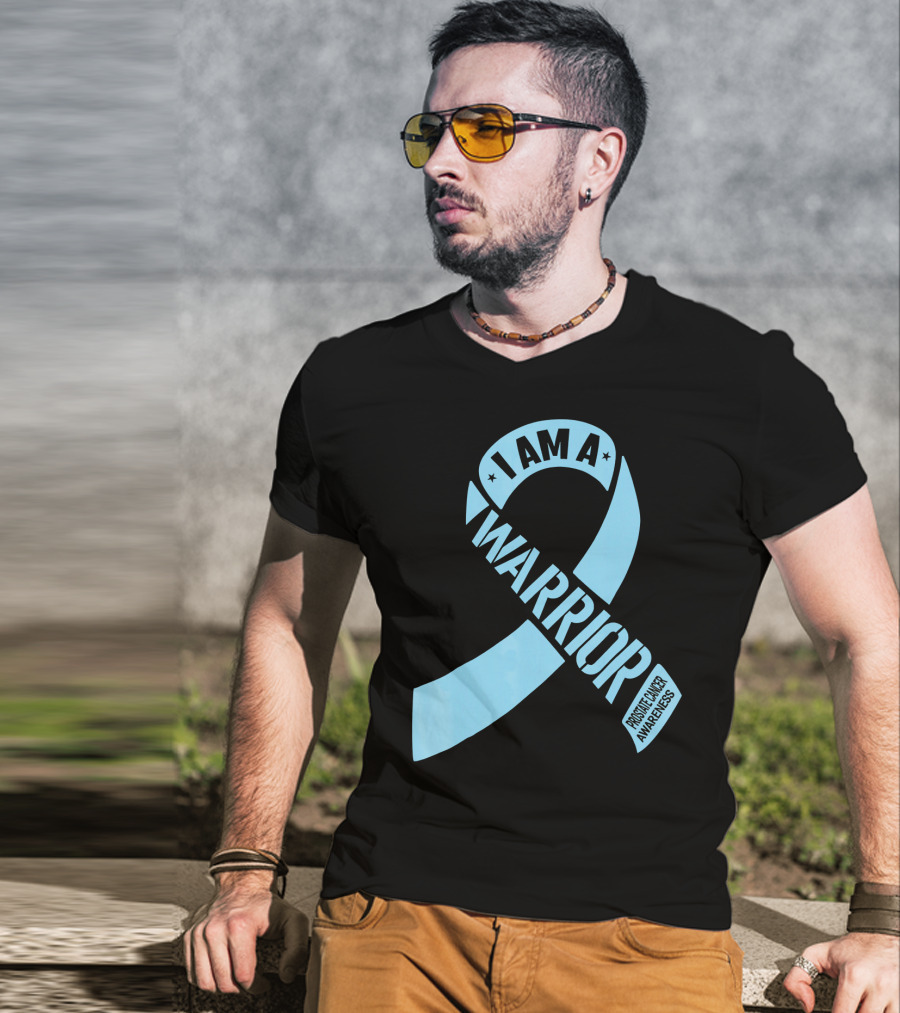 I Am A Warrior Prostate Cancer Awareness T-Shirt