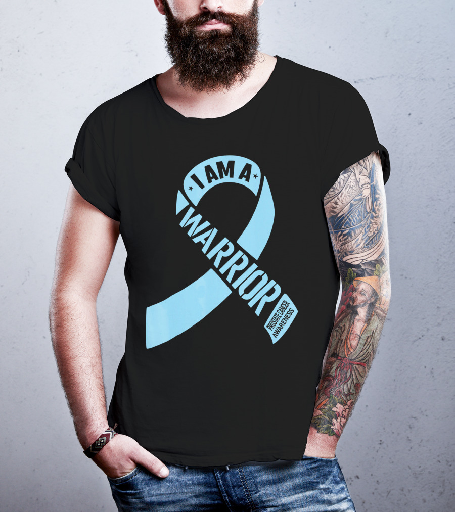 I Am A Warrior Prostate Cancer Awareness T-Shirt