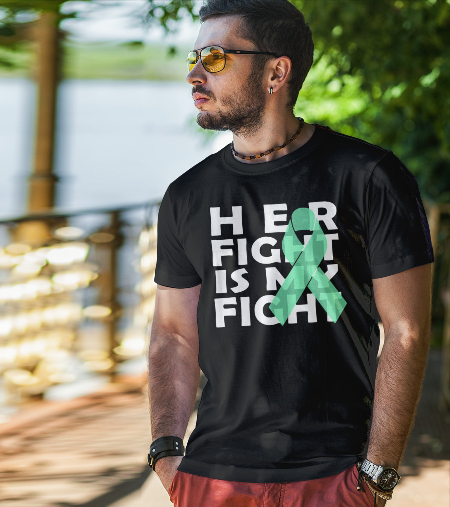 Her Fight Is My Fight Gallbladder Cancer T-Shirt