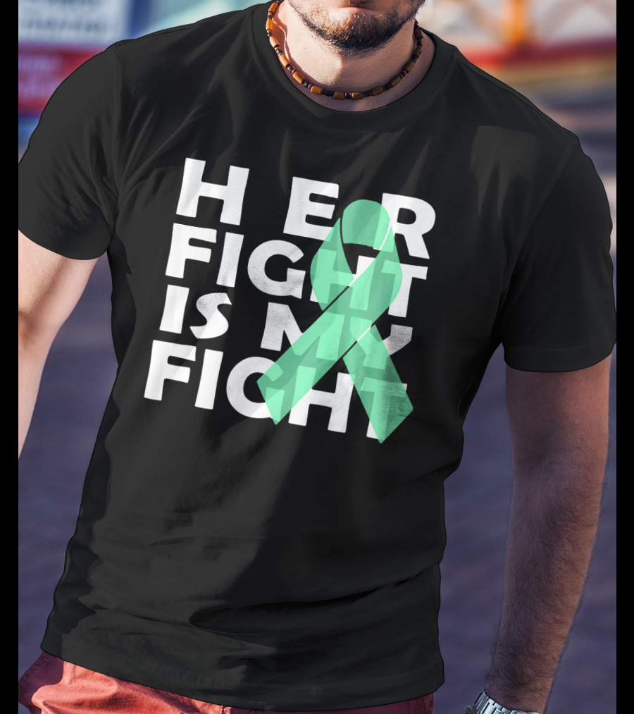 Her Fight Is My Fight Gallbladder Cancer T-Shirt