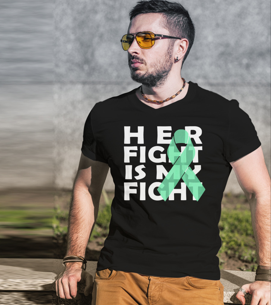 Her Fight Is My Fight Gallbladder Cancer T-Shirt