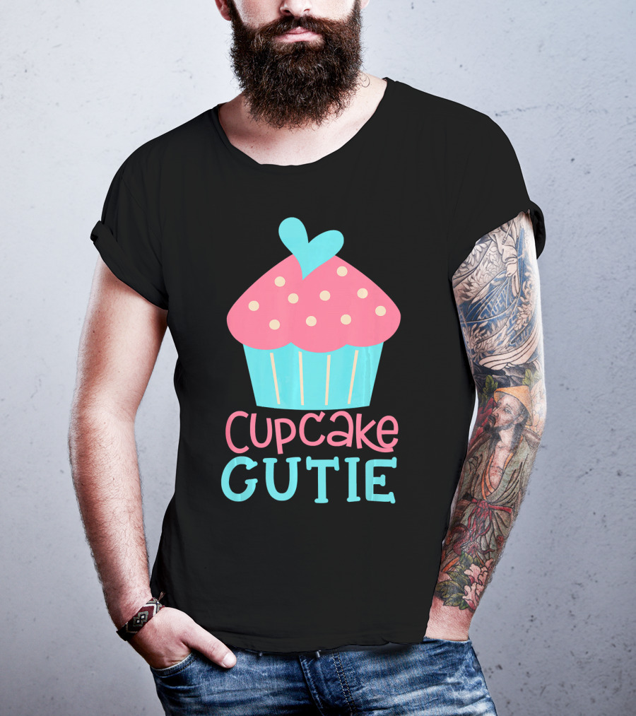 Cupcake Gutie Cute Heart Polka Dot Kawaii T-Shirt