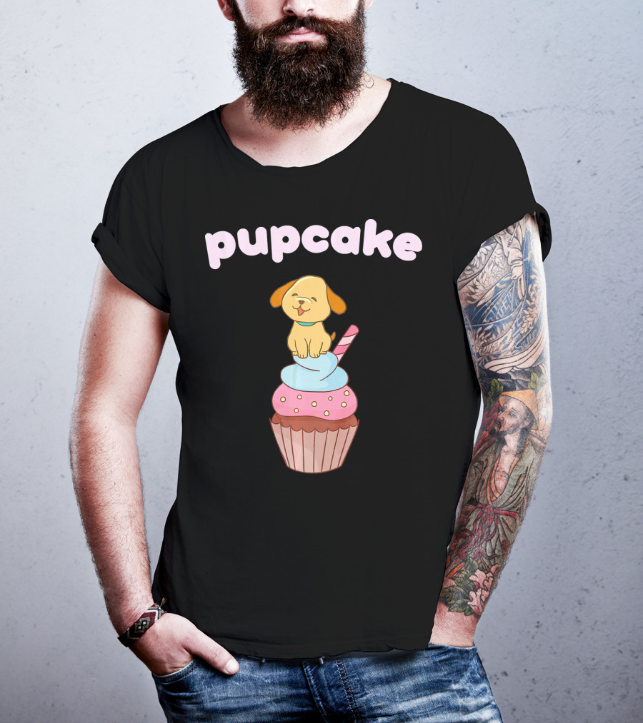 Pupcake Cute Cupcake Puppy Love T-Shirt