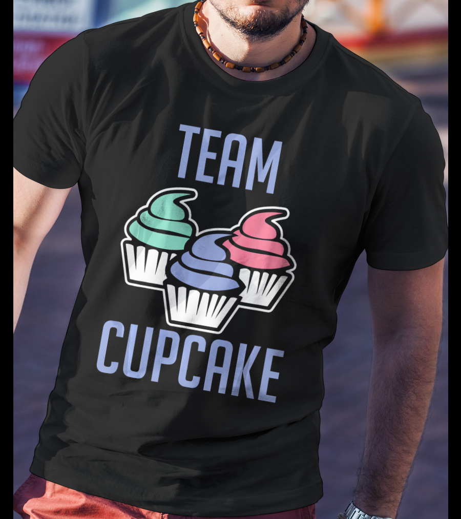 Team Cupcake Bakery Goods Cupcake Lover T-Shirt