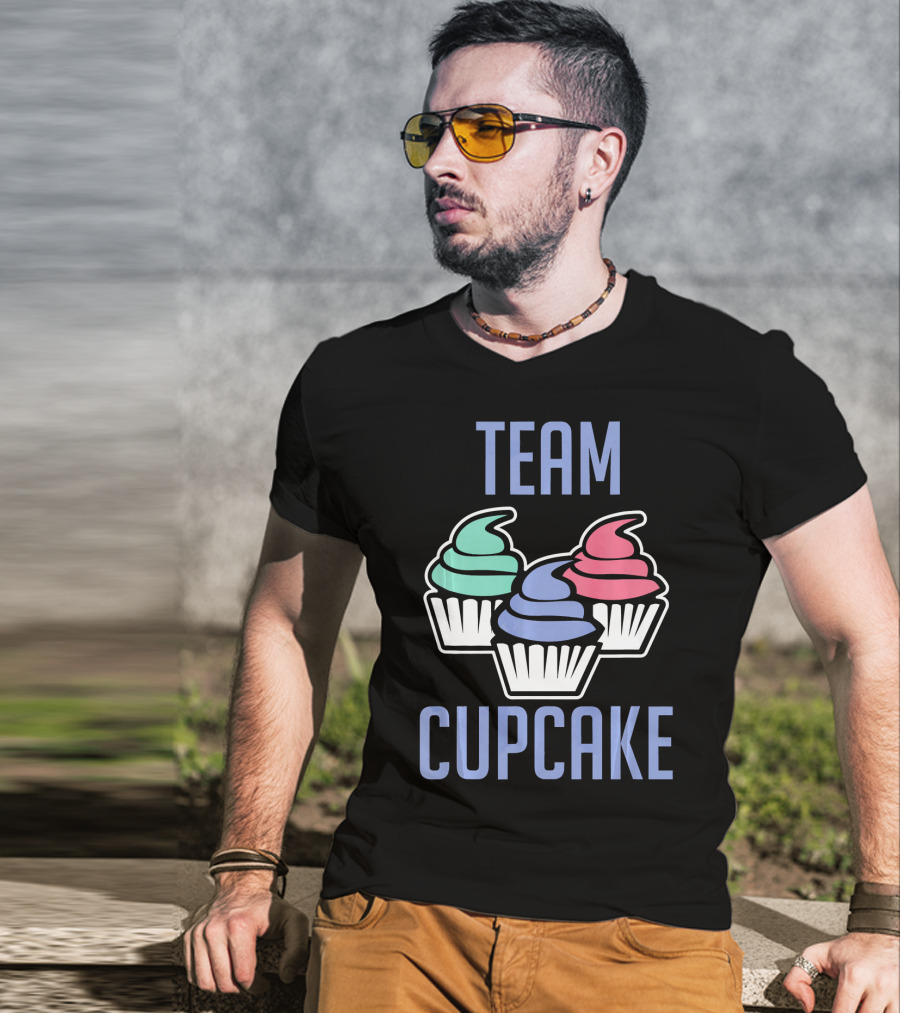 Team Cupcake Bakery Goods Cupcake Lover T-Shirt