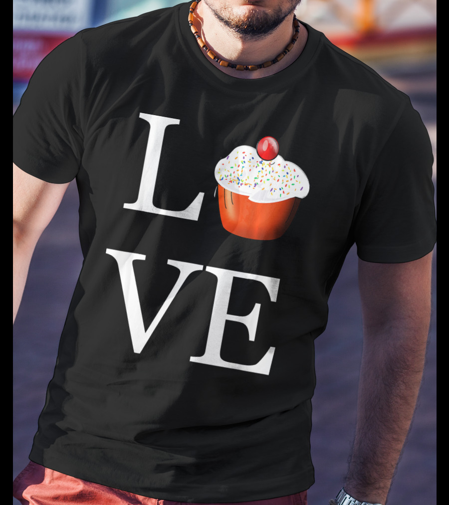 Love Cupcake Sprinkle Delight I Love Cupcakes T-Shirt