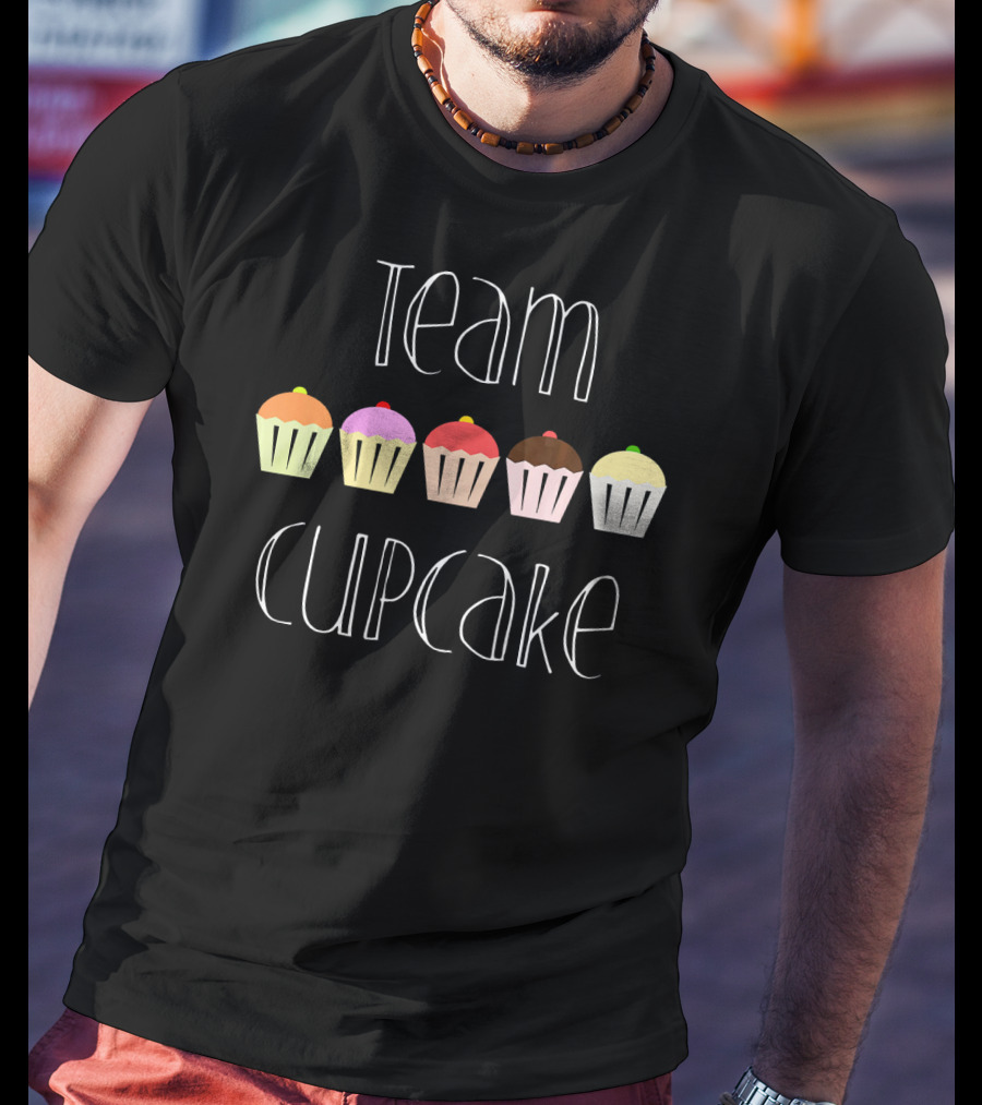 Team Cupcake Cute Baking Cupcakes T-Shirt