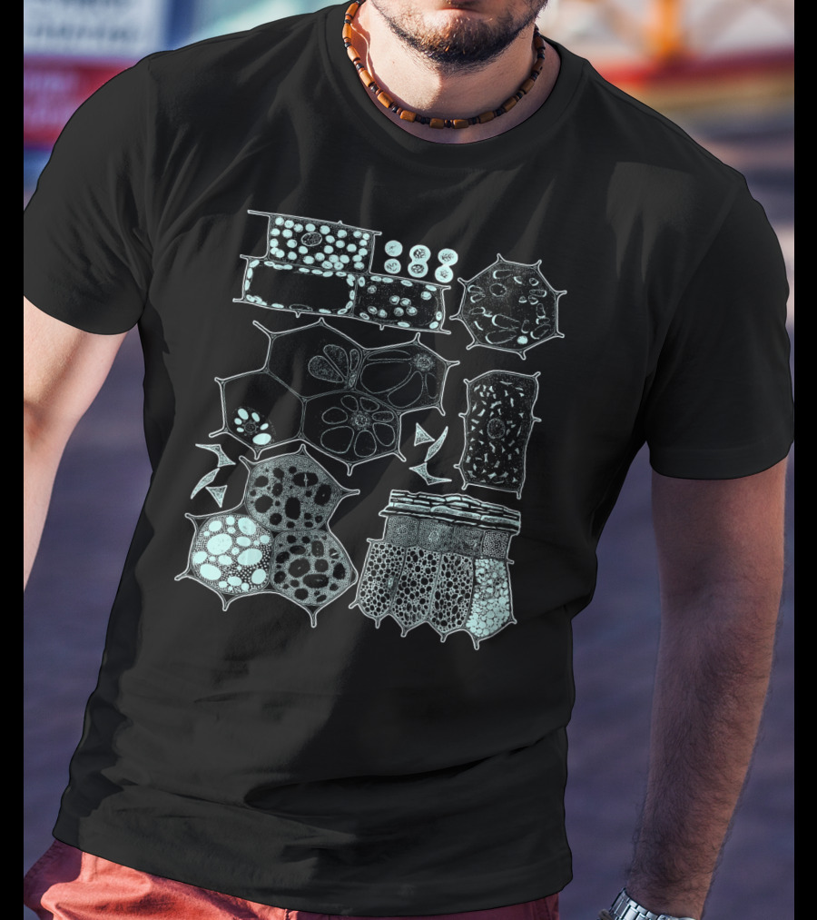 Microbiology Science Botany Cellular Structures T-Shirt