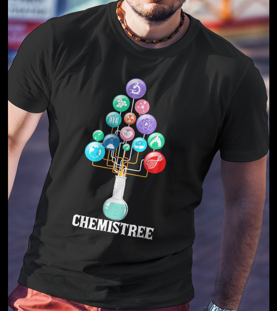 ChemiSTREE Science Chemistry Lover Icons T-Shirt