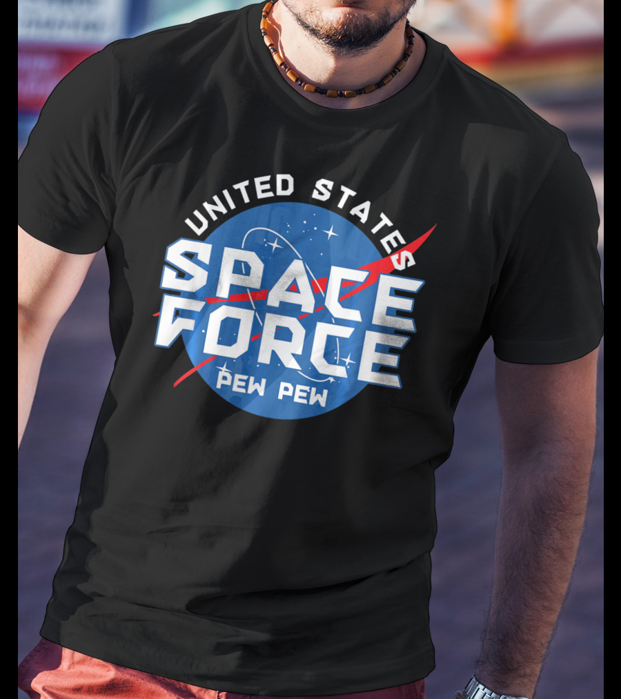 United States Space Force Pew Pew T-Shirt