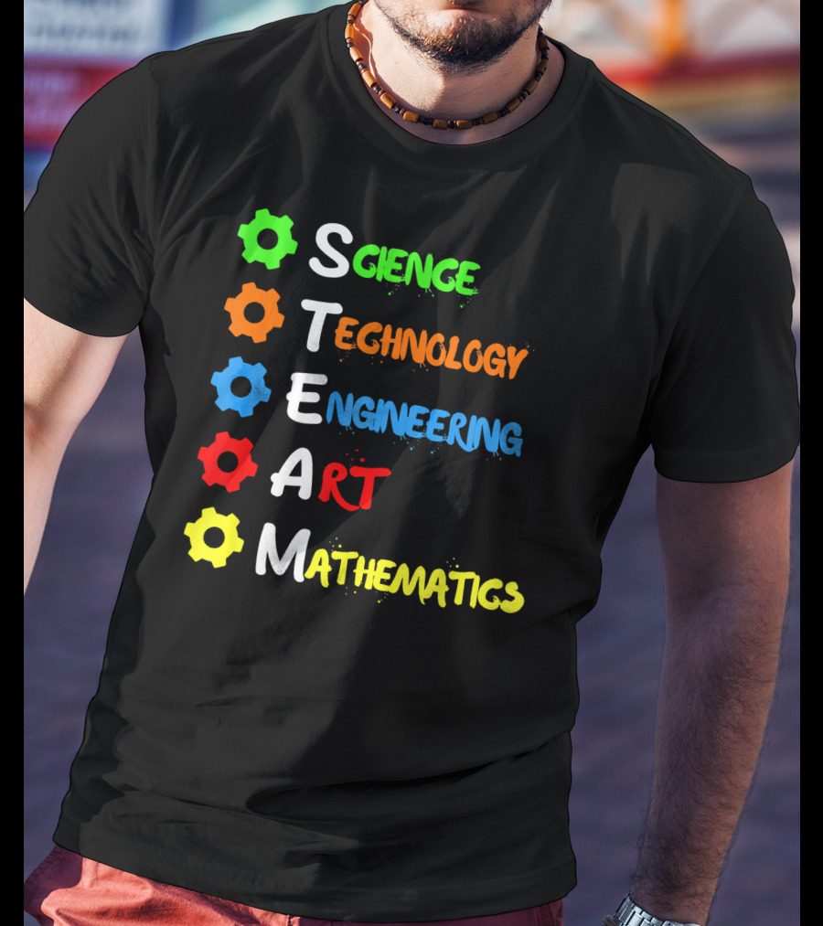 STEAM Science Technology Engineering Art Mathematics T-Shirt