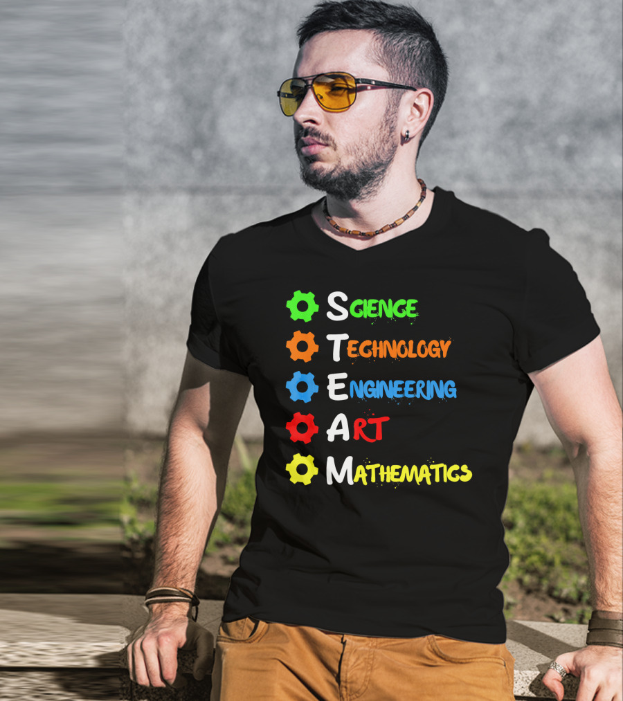 STEAM Science Technology Engineering Art Mathematics T-Shirt