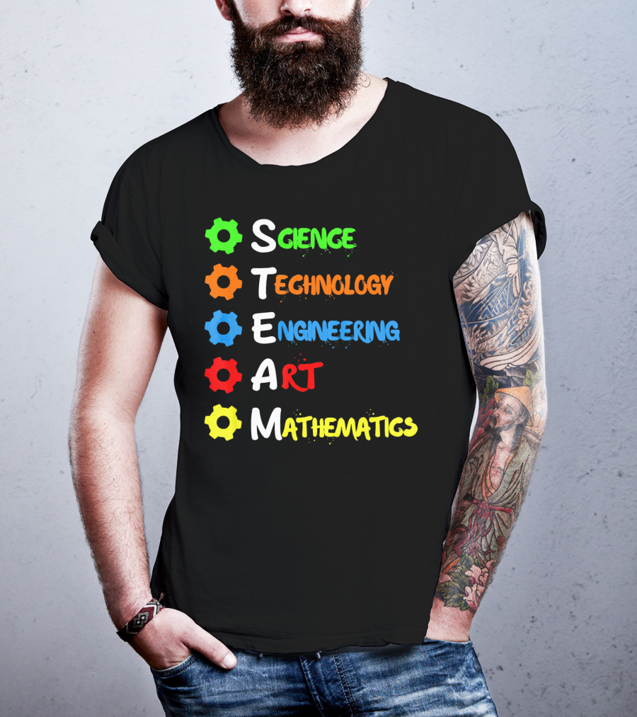 STEAM Science Technology Engineering Art Mathematics T-Shirt
