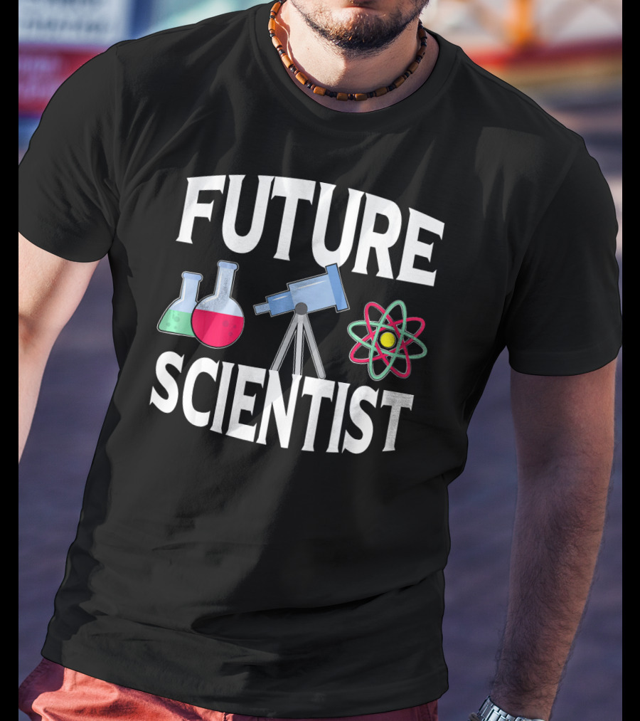 Future Scientist Chemistry Physics Astronomy T-Shirt