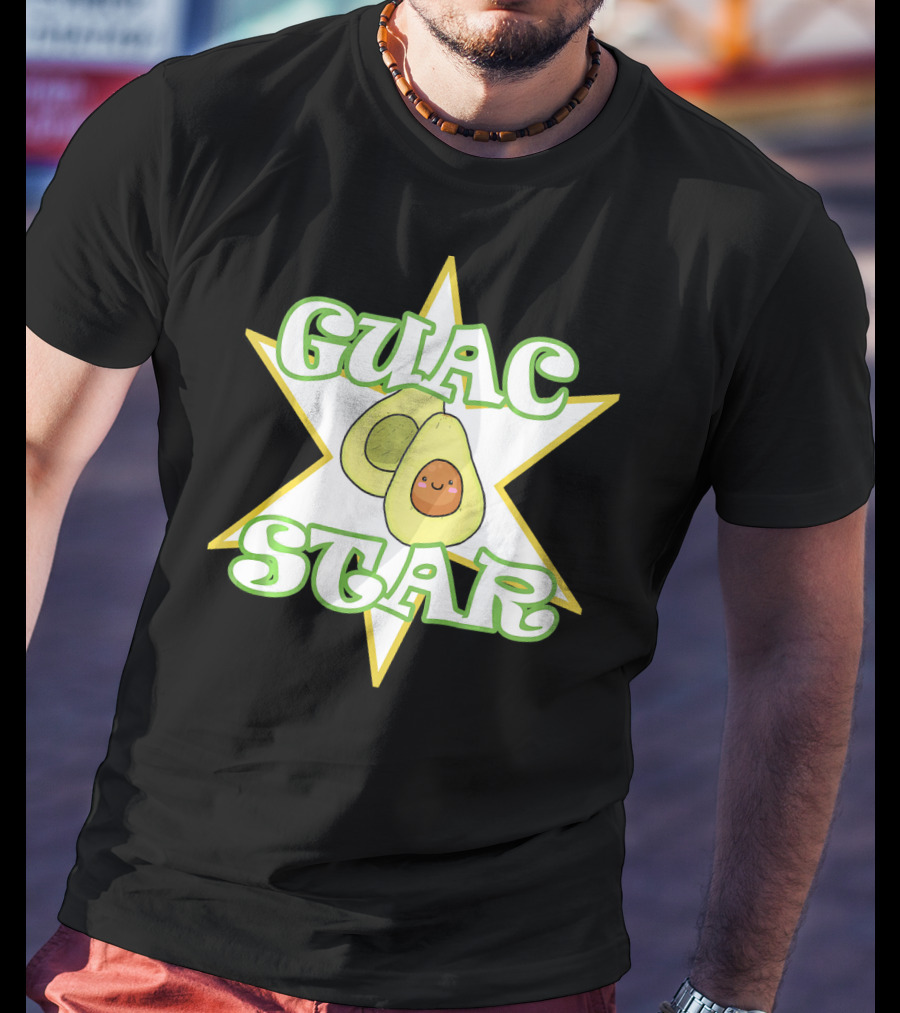 Guac Star Avocado Guacamole Men T-Shirt