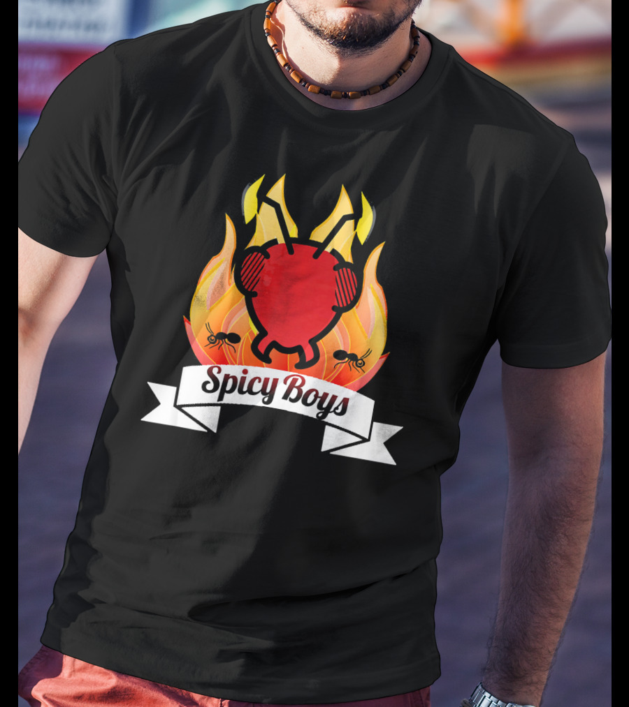 Spicy Boys Fire Ants Flame T-Shirt